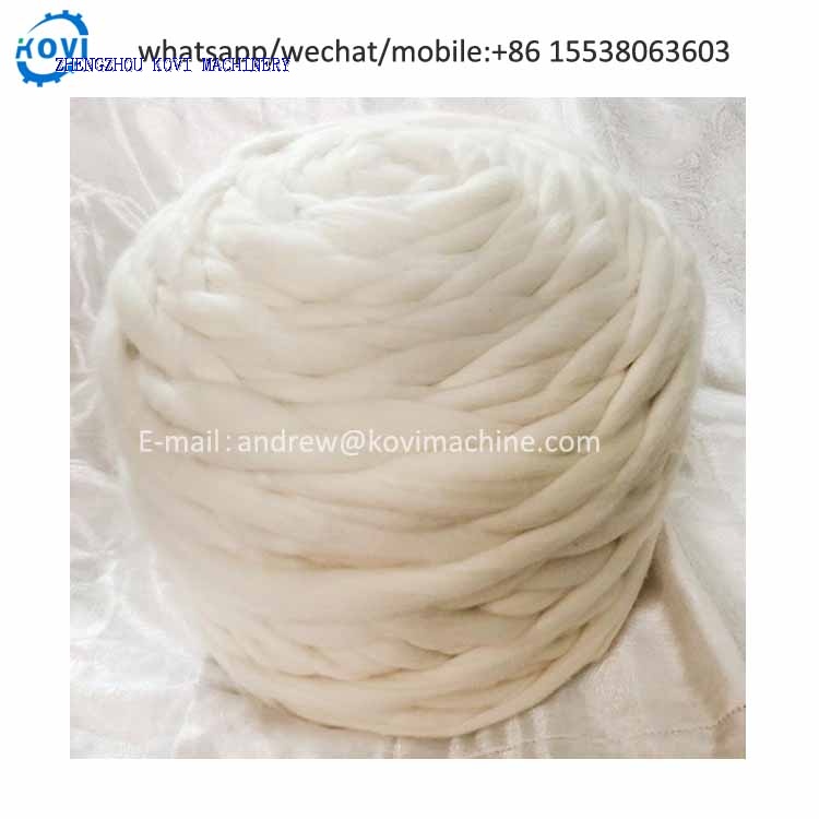 Sheep Wool Carding Strip Cotton Machine Cotton Sliver Cotton Coil Camel Wool Carding Machine