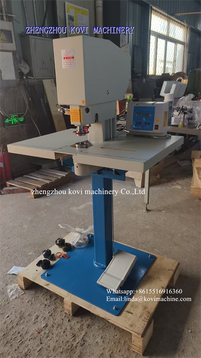 Semi-Automatic Curtain Eye Ring Metal Hole Button Hole Punching Machine Electric Button Ring Punching Setting Machine