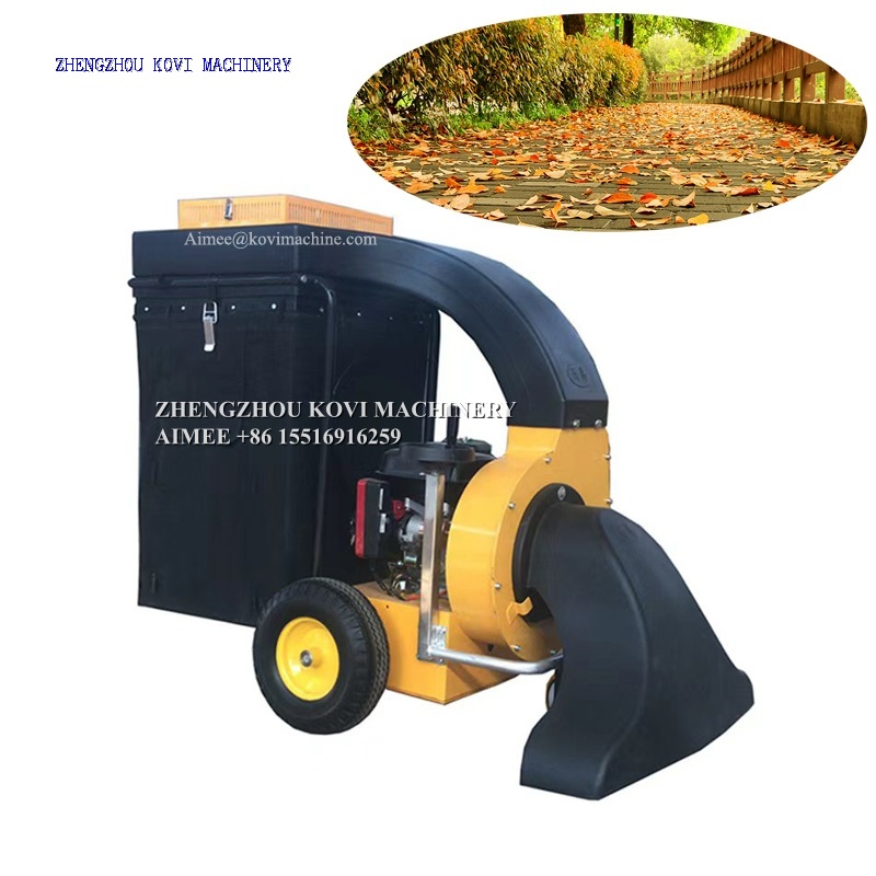 Garden Leaves Vacuum Cleaner Machine Self-Propelled Leaf Vacuum Machine Road Cleaning Vacuum Machine