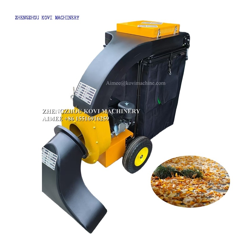 Industrial Leaf Vacuum Cleaner Road Waste Collection Machine Leaves ...