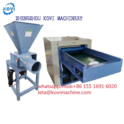 Small 11.5KW Mattress Foam Crushing Machine Scrap Sponge Shredding Machine
