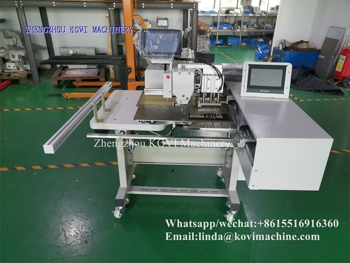 Automatic Textile 2 Pleats Stitching Curtain Folding Machine Curtain 3 Pinch Pleating Sewing Machine