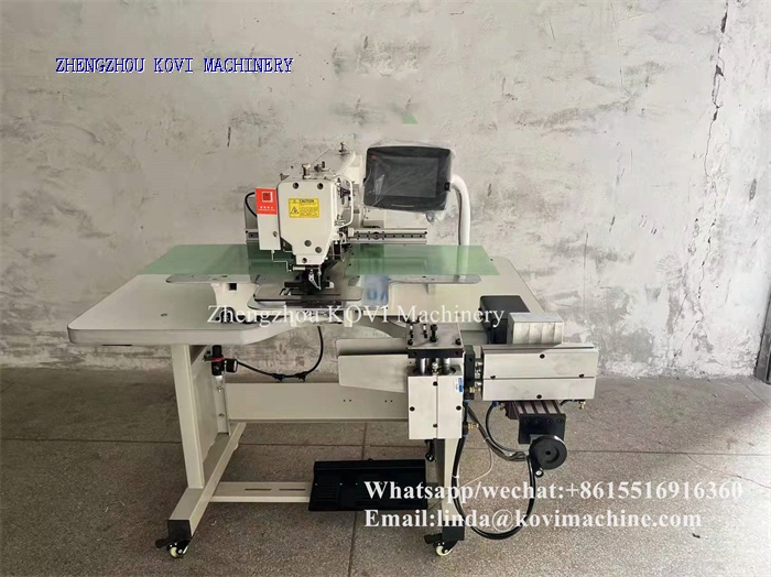 Automatic Textile 2 Pleats Stitching Curtain Folding Machine Curtain 3 Pinch Pleating Sewing Machine