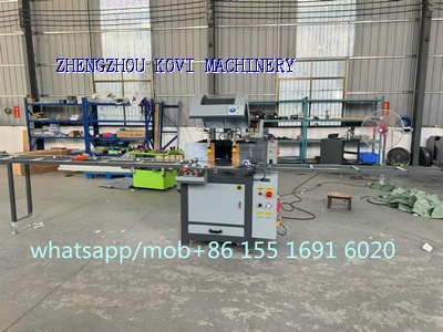Single Head Window door Any Angle 45 and 90 degree Aluminum Profile Cutting Saw machine