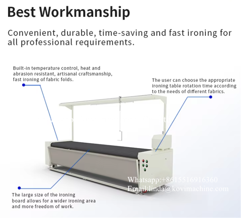 Hot Sale Curtain Blinds Iron Equipment Automatic Curtain Ironing Machine for Fabric