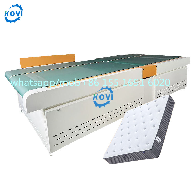 High Quality Flipping Mattress Tape Edge Sewing Machine With Conveyor Belt