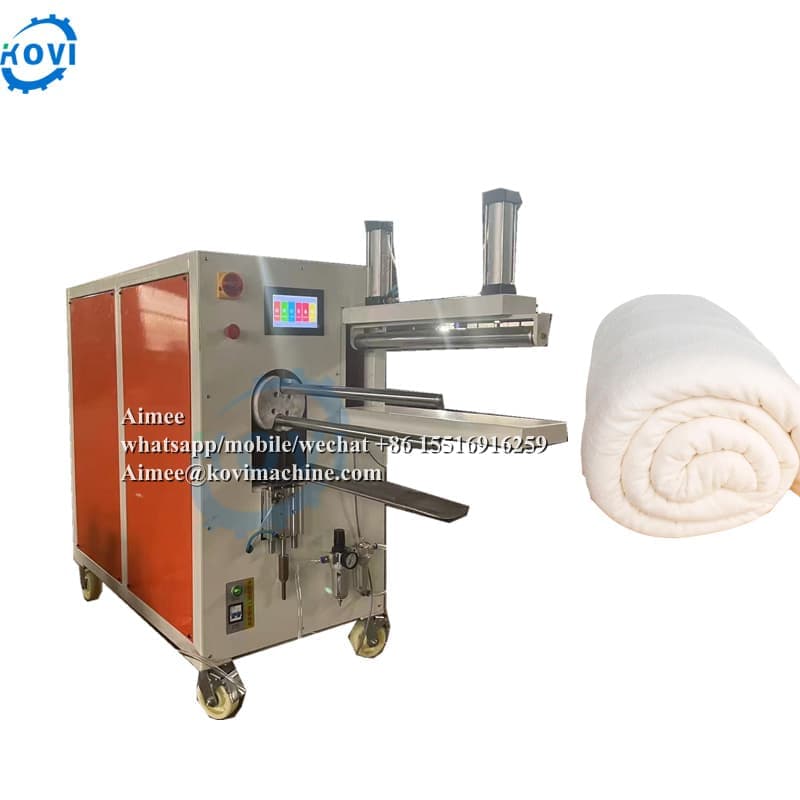 Quilt Roll Machine Quilt Pillow Roll Pack Machine Small Textiles Comforter Mattress Press Roll Machine