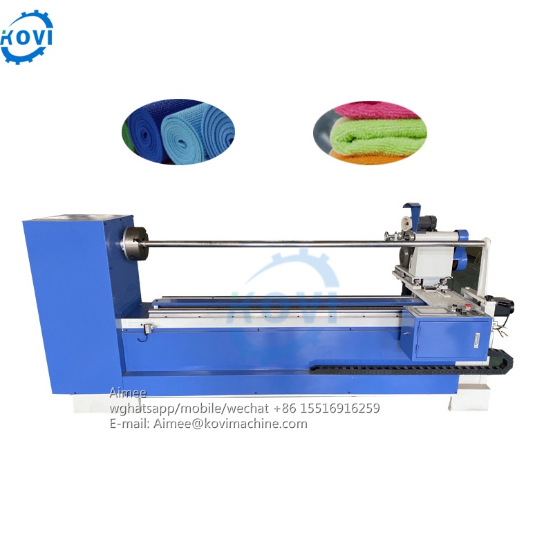 Full automatic bundling machine Fabric Strip Cutting Machine Fabric Roll Slitting Machine