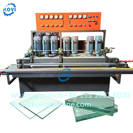 window glass round polishing edging macihne glass edge beveling machine