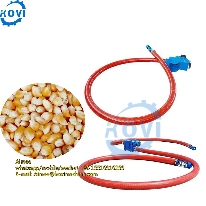 Flexible Hose Grain Feed Machine Screw Grain Suction Machine Wheat Corn Paddy Rice Sucker Vacuum Conveyor Cement Sand Powder