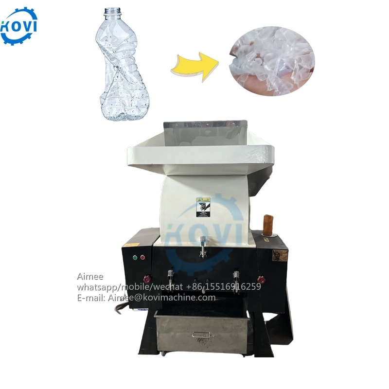 Industrial PET Plastic Bottle Crusher Machine Plastic Grinding Machine Plastic Bottle Shredder Machine