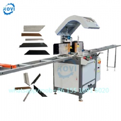 Single Head Window door Any Angle 45 and 90 degree Aluminum Profile Cutting Saw machine