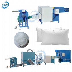 automatic fiber opening machine pillow filling machine production line