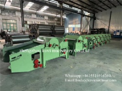 Textile Rag Tearing Machinery Cotton Yarn Fabric Cloth Waste Recycling Machine Price