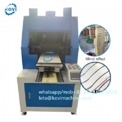 Automatic iron copper aluminum metal flat sheet mirror stainless steel polishing machine Metal surface Grinding Buffing Machine