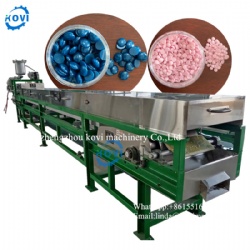 New Hot Melting Depilatory Paraffin Wax Pastillator Pellet Granulation Machine for Hair Removal Beeswax Spraying Fertilizer