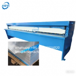 Electric 3meters Alloy Metal Plate Plate Cutting Machine Metal Sheet Shearing Machine
