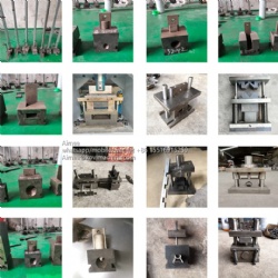 Automatic Angle Cutter Hole Punching Machine Muti-function Pipe Flattening Punching Cutting Machine Hydraulic 45&90 Degree Cut