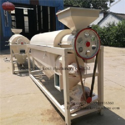 Top Sale Wheat Seed Cleaning Grain Polishing Machine Black Bean Grain Cereal Maize Polisher Polishing Machine
