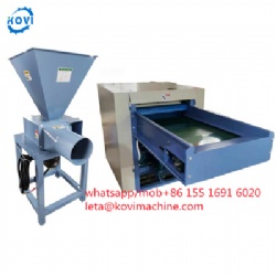 Small 11.5KW Mattress Foam Crushing Machine Scrap Sponge Shredding Machine