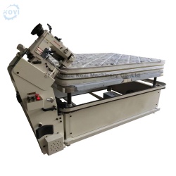 Industrial automatic lifting furniture making mattress tape edge sewing machine