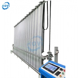 Automatic horizontal curtain single lifting fabric final height cutting machine double lifting curtain height cutter machine