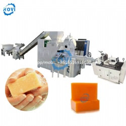 Laundry Bar Soap Making Machine soap noodles plodder machinery toilet hotel bath extruder soap making machines