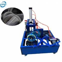 Tire cutting machine Industrial Tire Cutting Machine Crusher Tire Recycling Machine Tire Shredder Prices Good Quality Portable Tire Cutter Machine Hot Sale