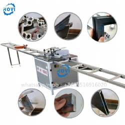 electric window door frame aluminum metal pvc saw cutting making machine