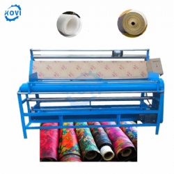 Fabric meter counter rolling machine textile finishing cloth rolling winding machine