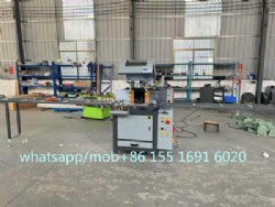 Single Head Window door Any Angle 45 and 90 degree Aluminum Profile Cutting Saw machine